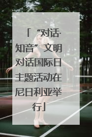 “对话·知音”文明对话国际日主题活动在尼日利亚举行