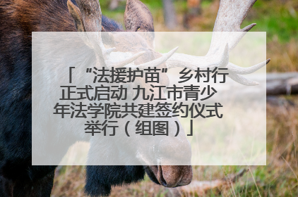 “法援护苗”乡村行正式启动 九江市青少年法学院共建签约仪式举行（组图）