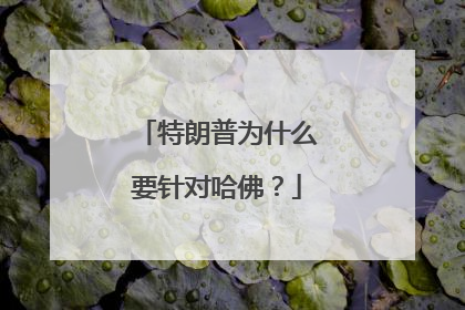 特朗普为什么要针对哈佛？