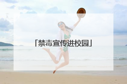 禁毒宣传进校园