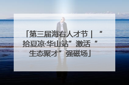 第三届海右人才节｜“拾夏凉·华山站”激活“生态聚才”强磁场