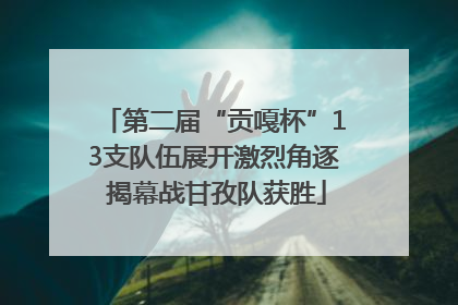 第二届“贡嘎杯”13支队伍展开激烈角逐 揭幕战甘孜队获胜
