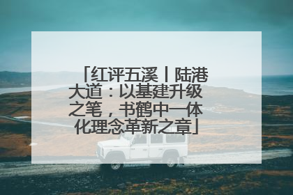 红评五溪丨陆港大道：以基建升级之笔，书鹤中一体化理念革新之章