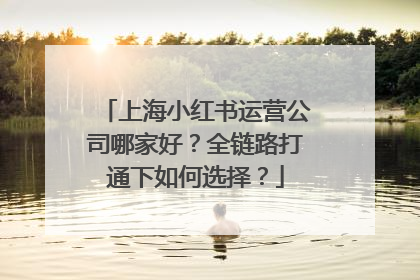上海小红书运营公司哪家好？全链路打通下如何选择？