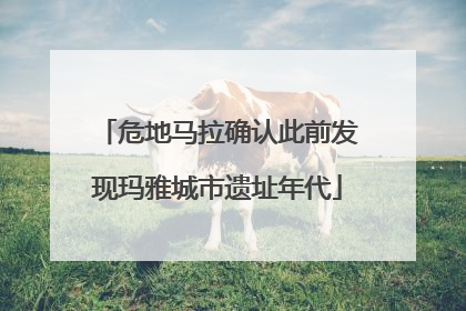 危地马拉确认此前发现玛雅城市遗址年代