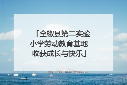 全椒县第二实验小学劳动教育基地收获成长与快乐