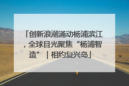 创新浪潮涌动杨浦滨江，全球目光聚焦“杨浦智造”｜相约复兴岛