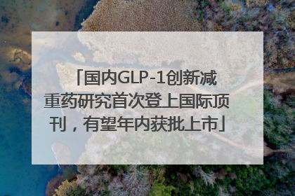 国内GLP-1创新减重药研究首次登上国际顶刊，有望年内获批上市