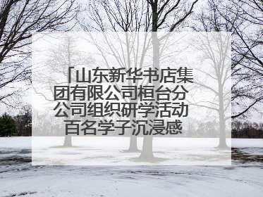 山东新华书店集团有限公司桓台分公司组织研学活动 百名学子沉浸感悟儒家文明