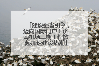 建设强省引擎，迈向国际门户！济南机场二期工程掀起加速建设热潮