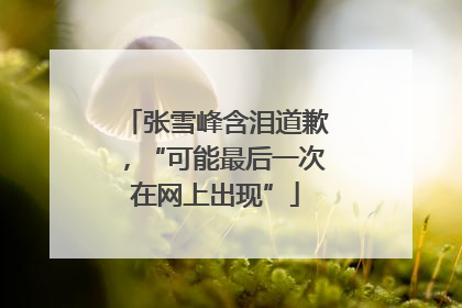 张雪峰含泪道歉，“可能最后一次在网上出现”