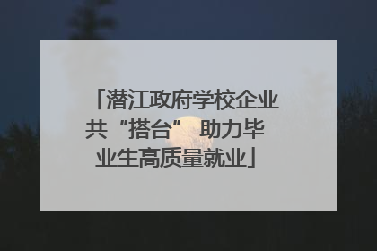 潜江政府学校企业共“搭台” 助力毕业生高质量就业