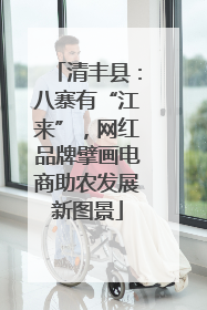清丰县：八寨有“江来”，网红品牌擘画电商助农发展新图景