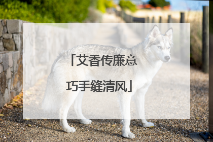 艾香传廉意 巧手缝清风