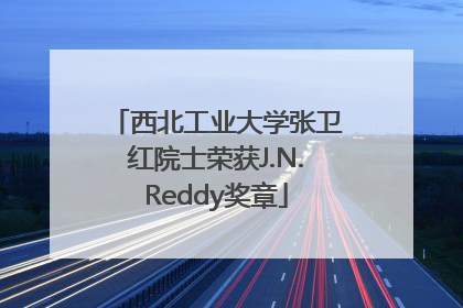 西北工业大学张卫红院士荣获J.N.Reddy奖章