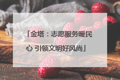 金塔：志愿服务暖民心 引领文明好风尚
