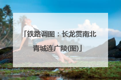 铁路调图：长龙贯南北 青城连广陵(图)