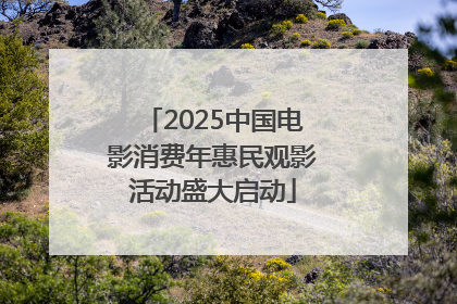 2025中国电影消费年惠民观影活动盛大启动