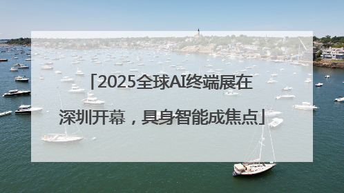 2025全球AI终端展在深圳开幕，具身智能成焦点